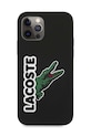 Lacoste Husa pentru telefon iPhone 12/12 Pro pentru telefon negru LCHC12MSHK