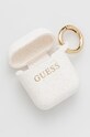 Guess husa airpods Airpods Cover GUACCSILGLWH bej AA00