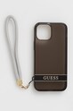 Guess etui na telefon iPhone 13 mini 5,4'' na telefon czarny GUHCP13SHTSGSK