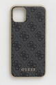Guess etui na telefon iPhone 11 Pro Max na telefon szary GUHCN65G4GG
