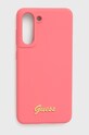 Guess etui na telefon S21 GE G990 na telefon różowy GUHCS21FLSLMGFU