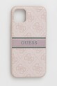 Guess etui na telefon iPhone 11 6,1'' /Xr na telefon różowy GUHCN614GDPI
