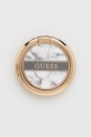 Держатель на липучке для телефона Guess Uchwyt Ring stand белый GURSHCHMAG