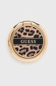 Тримач для телефону Guess Uchwyt Ring stand коричневий GURSHCLEOW