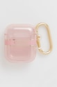 Guess pokrowiec na airpods AirPods cover różowy GUA2HHTSP