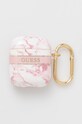 Guess pokrowiec na airpods AirPods cover różowy GUA2HCHMAP