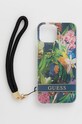 Guess etui na telefon iPhone 13 mini 5,4'' na telefon niebieski GUHCP13SHFLSB