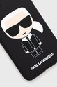 Кейс за телефон Karl Lagerfeld Iphone 11 Pro Max KLHCN65SLFKBK черен AA00