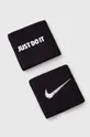 Nike opaski na nadgarstek 2-pack czarny N.100.3468.010