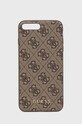 Obal na telefon Guess Iphone 7/8 Plus na mobil hnědá GUHCI8LG4GFBR