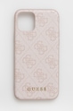Guess etui na telefon iPhone 11 Pro 5,8" na telefon różowy GUHCN58G4GFPI