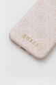 Guess etui na telefon iPhone 11 Pro 5,8" GUHCN58G4GFPI różowy AA00