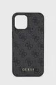 sivá Puzdro na mobil Guess Iphone 12 Pro Max 6,7'' Unisex