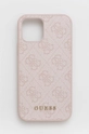 roza Etui za telefon Guess iPhone 12 / 12 Pro 6,1'' Unisex