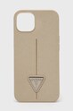 Θήκη κινητού Guess Iphone 13 6,1'' για τηλέφωνο μπεζ GUHCP13MPSATLE