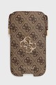 Obal na mobil Guess Torebka Na Telefon 6,7'' na mobil hnedá GUHCP12L4GPSBR