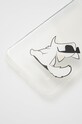 Karl Lagerfeld telefon tok Iphone Xs Max KLHCI65CFNRC áttetsző AA00