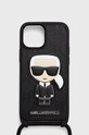 Karl Lagerfeld etui na telefon iPhone 13 mini 5,4'' na telefon czarny KLHCP13SCMNIPK