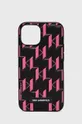 różowy Karl Lagerfeld etui na telefon iPhone 13 mini 5,4'' Unisex