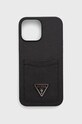 Guess etui na telefon iPhone 13 Pro Max 6,7'' GUHCP13XPSATPK czarny AA00