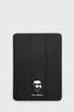 czarny Karl Lagerfeld etui na iPad Pro 11'' Unisex