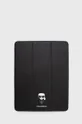 czarny Karl Lagerfeld etui na iPad Pro 12.9'' Unisex
