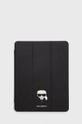 nero Karl Lagerfeld custodia per ipad pro 12.9'' Unisex