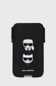 černá Obal na telefón Karl Lagerfeld 6,7'' Unisex