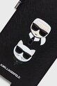 Akcesoria Karl Lagerfeld pokrowiec na telefon 6,7'' KLHCP12LOPHKCK czarny
