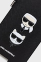 Akcesoria Karl Lagerfeld pokrowiec na telefon 6,7'' KLHCP12LOPHKCK czarny