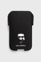 чёрный Чехол для телефона Karl Lagerfeld Pokrowiec Na Telefon 6,1'' Unisex