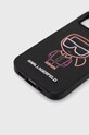Karl Lagerfeld etui na telefon iPhone 13 mini 5,4'' KLHCP13STUOK czarny AA00