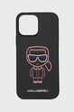 Karl Lagerfeld etui na telefon iPhone 13 Pro Max 6,7'' na telefon czarny KLHCP13XTUOK