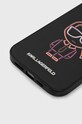 Karl Lagerfeld etui na telefon iPhone 13 Pro Max 6,7'' KLHCP13XTUOK czarny AA00