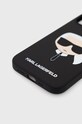Obal na telefon Karl Lagerfeld Iphone 13 6,1'' KLHCP13MSLKHBK černá AA00
