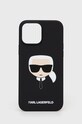 Karl Lagerfeld etui na telefon iPhone 13 Pro Max 6,7'' na telefon czarny KLHCP13XSLKHBK