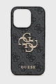 Guess etui na telefon iPhone 14 Pro 6,1" na telefon szary GUHCP14L4GMGGR