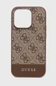 коричневый Чехол на телефон Guess Iphone 14 Pro 6,1