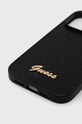 Guess etui na telefon iPhone 14 Pro 6,1" GUHCP14LHGGSHK czarny AA00