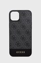 Guess etui na telefon iPhone 14 Plus 6,7" na telefon szary GUHCP14MG4GLGR
