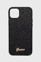 Guess etui na telefon iPhone 14 Plus 6,7" na telefon czarny GUHCP14MHGGSHK
