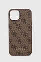 Чехол на телефон Guess Iphone 14 6,1" для телефона коричневый GUHCP14SG4GFBR