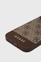 Θήκη κινητού Guess Iphone 14 6,1" GUHCP14SG4GLBR καφέ AA00