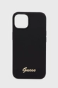 czarny Guess etui na telefon iPhone 14 6,1