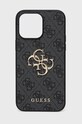 Guess etui na telefon iPhone 14 Pro Max 6,7" na telefon szary GUHCP14X4GMGGR