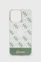 Guess etui na telefon iPhone 14 Pro Max 6,7" na telefon zielony GUHCP14XHG4MHA