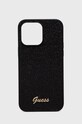 Guess husa pentru telefon iPhone 14 Pro Max 6,7" pentru telefon negru GUHCP14XHGGSHK