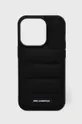 μαύρο Θήκη κινητού Karl Lagerfeld Iphone 14 Pro 6,1
