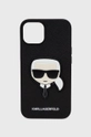 czarny Karl Lagerfeld etui na telefon iPhone 14 6,1