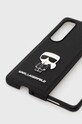 Obal na telefon Karl Lagerfeld Galaxy Z Fold 4 KLHCZFD4IKMSBK černá AA00